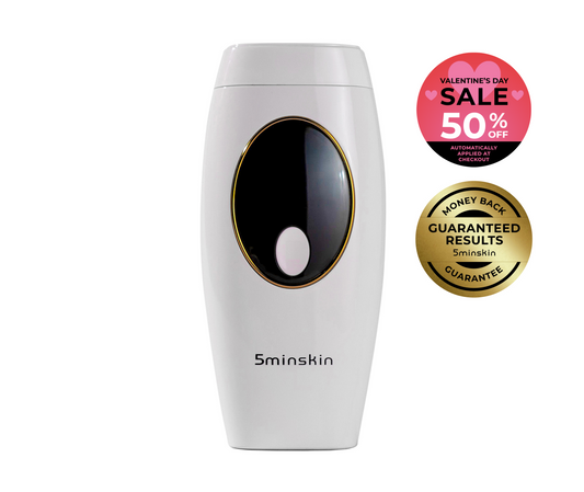 5MINSKIN AT-HOME LASER HAIR REMOVAL HANDSET - 50% OFF VALENTINE'S DAY SALE